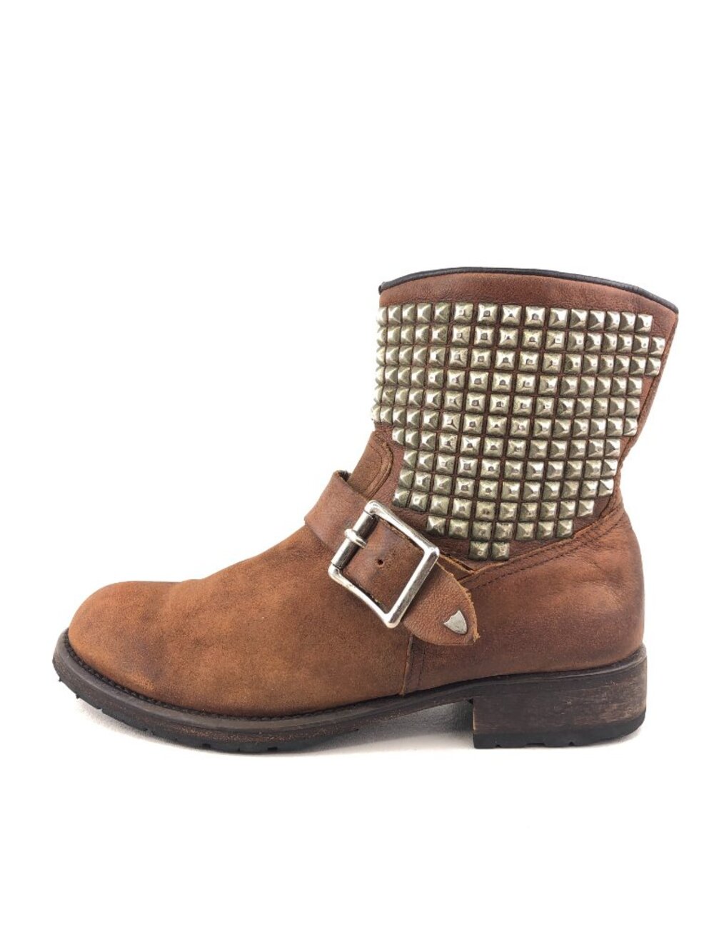 HTC Los Angeles Studded Biker Boots EUR 37